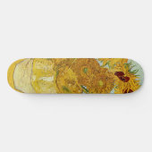 Vincent Van Gogh - Vase met twaalf zonnebloemen Persoonlijk Skateboard (Horizontaal)