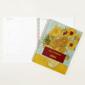 Vincent Van Gogh - Vase met twaalf zonnebloemen Planner (Display)