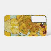 Vincent Van Gogh - Vase met twaalf zonnebloemen Samsung Galaxy Hoesje (Achterkant horizontaal)