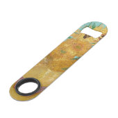 Vincent Van Gogh - Vase met twaalf zonnebloemen Speed Flessenopener (Achterkant Gekanteld)