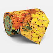 Vincent Van Gogh - Vase met twaalf zonnebloemen Stropdas (Opgerold)