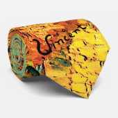 Vincent Van Gogh - Vase met twaalf zonnebloemen Stropdas (Opgerold)