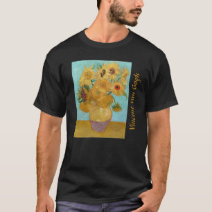 Vincent Van Gogh - Vase met twaalf zonnebloemen T-shirt