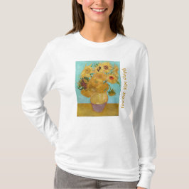 Vincent Van Gogh - Vase met twaalf zonnebloemen T-shirt