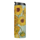 Vincent Van Gogh - Vase met twaalf zonnebloemen Thermosbeker (Geroteerd rechts)