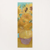 Vincent Van Gogh - Vase met twaalf zonnebloemen Yogamat (Achterkant)