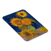 Vincent van Gogh - Vase met vijf zonnebloemen Magneet (Rechterzijde)