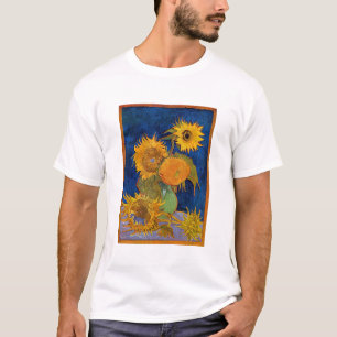 Vincent van Gogh - Vase met vijf zonnebloemen T-shirt