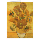 Vincent van Gogh - Vase met vijftien zonnebloemen (Voorkant)