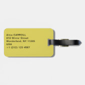 Vincent van Gogh - Vase met vijftien zonnebloemen Bagagelabel (Achterkant horizontaal)