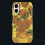 Vincent van Gogh - Vase met vijftien zonnebloemen iPhone 16 Hoesje<br><div class="desc">Vaas met vijftien zonnebloemen of gewoon zonnebloemen (1888) van Vincent van Gogh is een post-impressionistische bloemenschilderkunst. Het maakt deel uit van een stilleven serie van verschillende soortgelijke schilderijen met een boeket van tuinbloemen in een vaas. De hele serie shows zonnebloemen in alle levensfasen, van volledig in bloei tot verwelken en...</div>