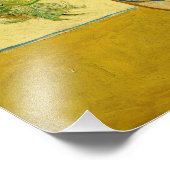 Vincent van Gogh - Vase met vijftien zonnebloemen Foto Afdruk (Hoek)