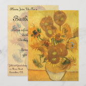 Vincent van Gogh - Vase met vijftien zonnebloemen Kaart (Voorkant / Achterkant)