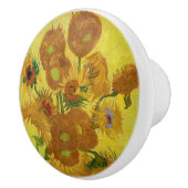 Vincent van Gogh - Vase met vijftien zonnebloemen Keramische Knop (Rechts)
