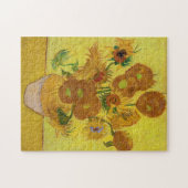 Vincent van Gogh - Vase met vijftien zonnebloemen Legpuzzel (Horizontaal)