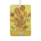 Vincent van Gogh - Vase met vijftien zonnebloemen Luchtverfrisser (Achterkant)