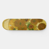 Vincent van Gogh - Vase met vijftien zonnebloemen Persoonlijk Skateboard (Horizontaal)