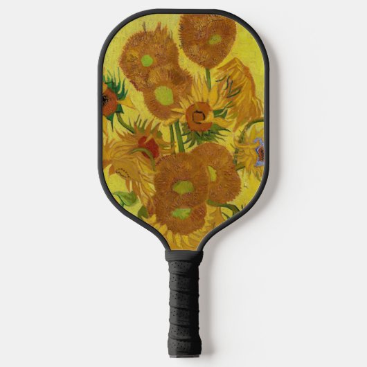 Vincent van Gogh - Vase met vijftien zonnebloemen Pickleball Paddle (Voorkant)