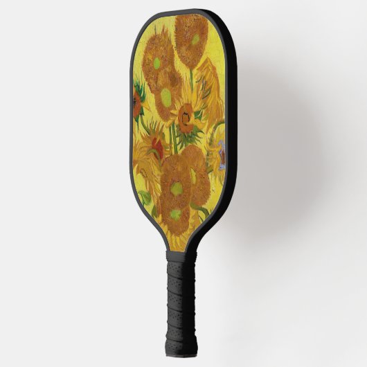 Vincent van Gogh - Vase met vijftien zonnebloemen Pickleball Paddle (Links)