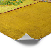 Vincent van Gogh - Vase met vijftien zonnebloemen Poster (Hoek)