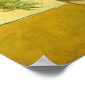 Vincent van Gogh - Vase met vijftien zonnebloemen Poster (Hoek)