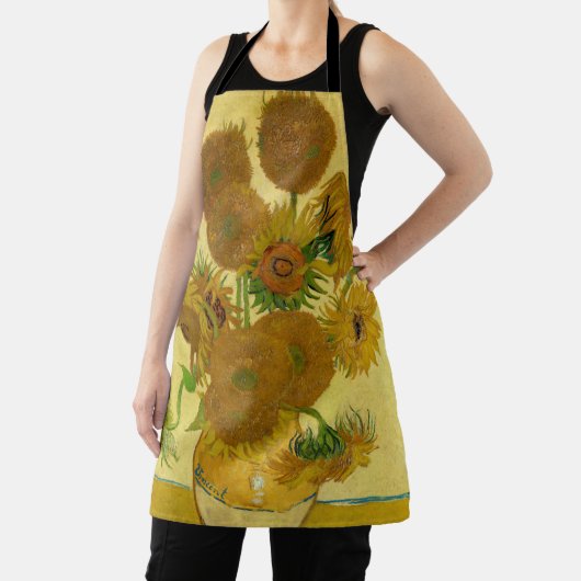 Vincent van Gogh - Vase met vijftien zonnebloemen Schort (Insitu)