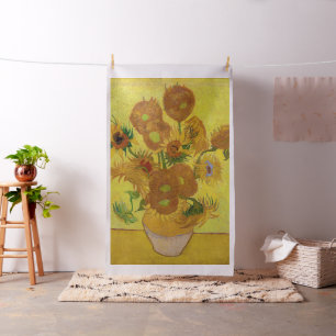 Vincent van Gogh - Vase met vijftien zonnebloemen Stof