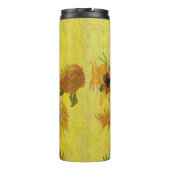 Vincent van Gogh - Vase met vijftien zonnebloemen Thermosbeker (Achterkant)