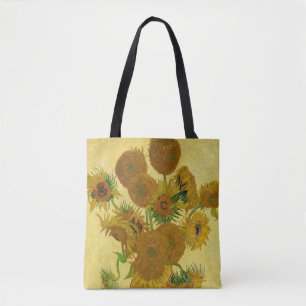 Vincent van Gogh - Vase met vijftien zonnebloemen Tote Bag
