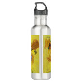 Vincent van Gogh - Vase met vijftien zonnebloemen Waterfles (Achterkant)