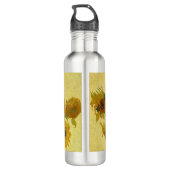 Vincent van Gogh - Vase met vijftien zonnebloemen Waterfles (Achterkant)