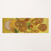 Vincent van Gogh - Vase met vijftien zonnebloemen Yogamat (Achterkant (horizontaal))
