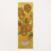 Vincent van Gogh - Vase met vijftien zonnebloemen Yogamat (Voorkant)