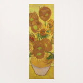 Vincent van Gogh - Vase met vijftien zonnebloemen Yogamat (Achterkant)