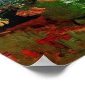 Vincent Van Gogh - Vase met Zinnias Fine Art Poster (Hoek)