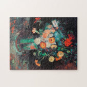 Vincent Van Gogh - Vase met Zinnias Legpuzzel (Horizontaal)