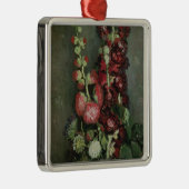 Vincent van Gogh | Vase of Hollyhocks, 1886 Metalen Ornament (Rechts)