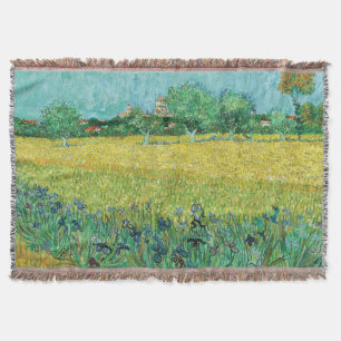 Vincent van Gogh - Veld met irissen bij Arles Deken