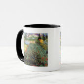 Vincent Van Gogh - Veld met klaprozen Fine Art Mok (Voorkant links)
