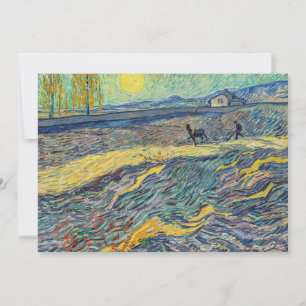 Vincent van Gogh - Veld met ploegende boeren Kaart