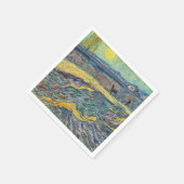 Vincent van Gogh - Veld met ploegende boeren Servet (Hoek)