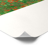 Vincent van Gogh Veld met Poppies Art Print (Hoek)
