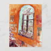 Vincent van Gogh - Venster van Vincent's Studio Briefkaart (Voorkant)