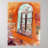 Vincent van Gogh - Venster van Vincent's Studio Poster (Voorkant)