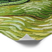 Vincent Van Gogh verliefd -- WONKY ART Poster (Hoek)