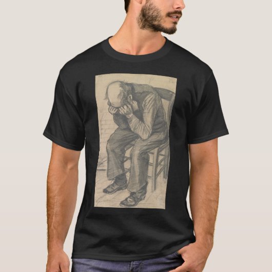Vincent van Gogh - Versleten T-shirt (Voorkant)