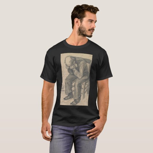 Vincent van Gogh - Versleten T-shirt (Voorkant volledig)