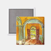 Vincent van Gogh - Vestibule van het asielstelsel Magneet (Voorkant / Achterkant)