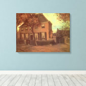Vincent van Gogh - Vicarage bij Nuenen Canvas Afdruk (Insitu (Houten vloer))
