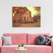 Vincent van Gogh - Vicarage bij Nuenen Canvas Afdruk (Insitu (Woonkamer))